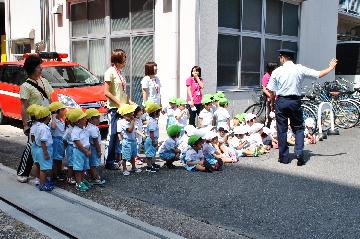 寺西幼稚園の皆さん