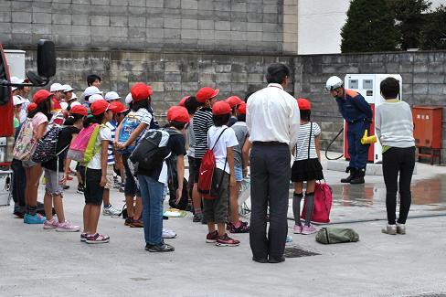 安朱小学校の皆さん