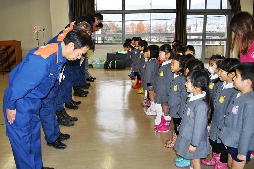 アヴェ・マリア幼稚園の皆さん
