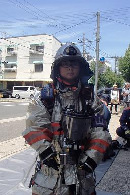 消防士体験