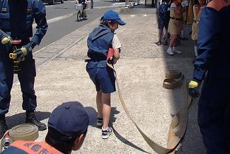 消防士体験