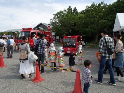 子ども用消防車画像