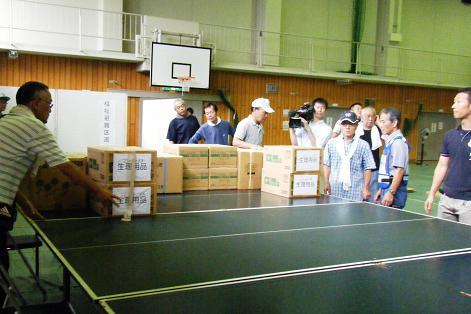 避難所運営訓練