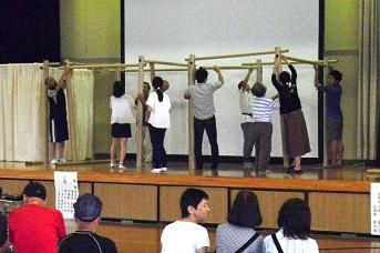 避難所運営訓練