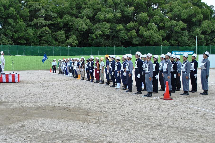 訓練に出場した皆さん