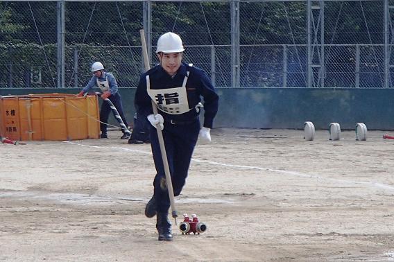 小型動力ポンプ操法訓練