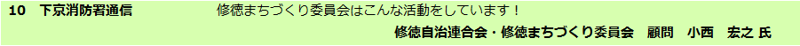 下京消防署通信