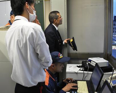投影準備作業