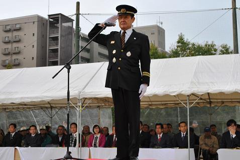 団長訓示