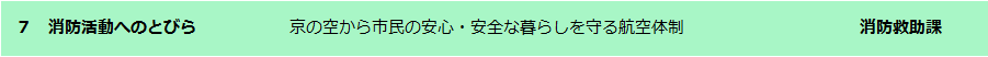 消防活動へのとびら