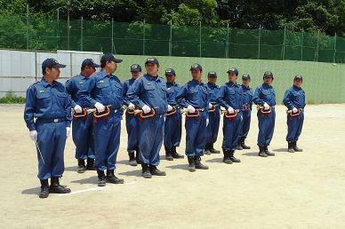 山科消防団ラッパ隊