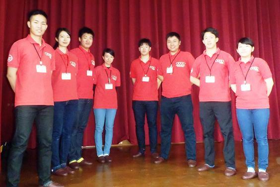 橘大学救急救命研究会の皆さん