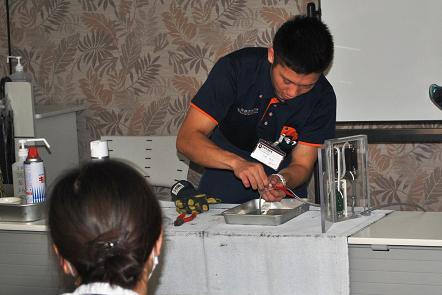 電気・危険物火災実験