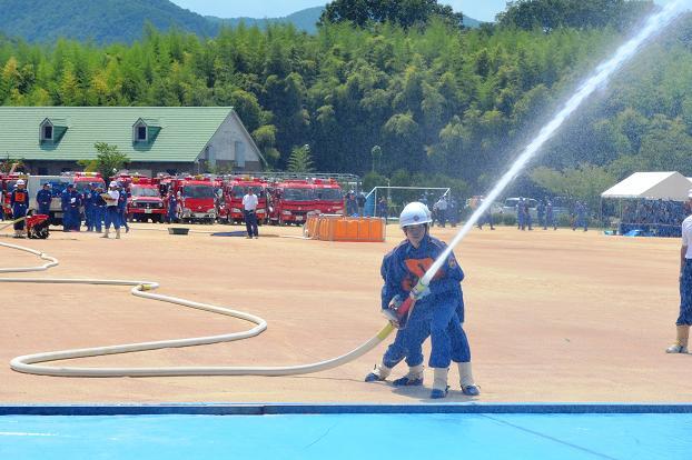 小型ポンプ操法