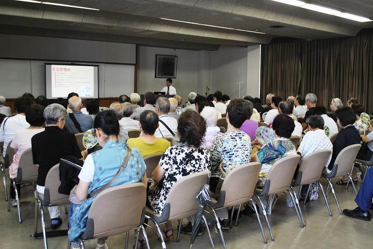 紀田会長の講演