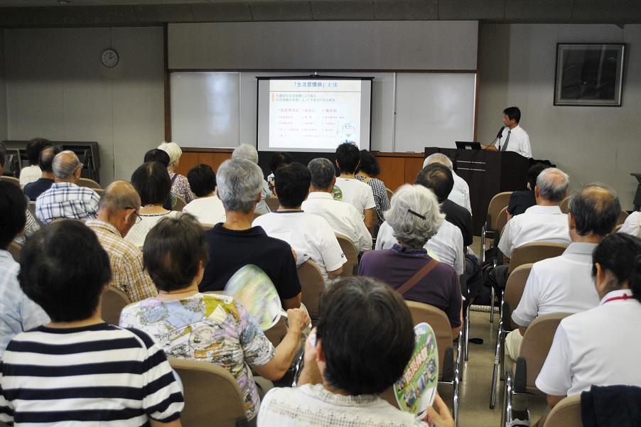 紀田会長の講演