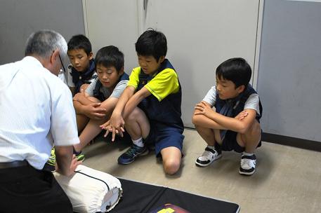 心肺蘇生法とAED取扱い体験