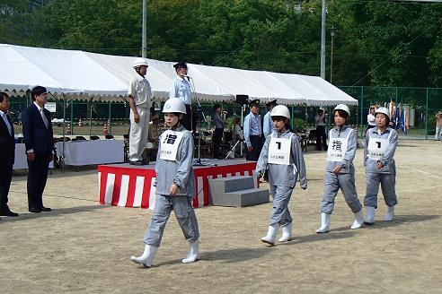 山科自衛消防隊訓練大会