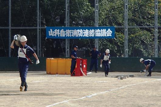 屋外消火栓操法訓練
