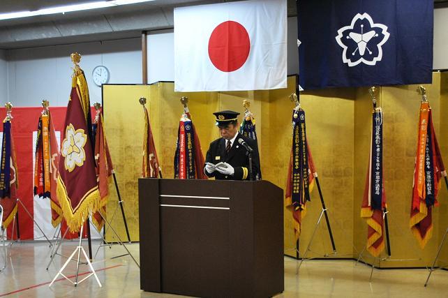 団長訓示