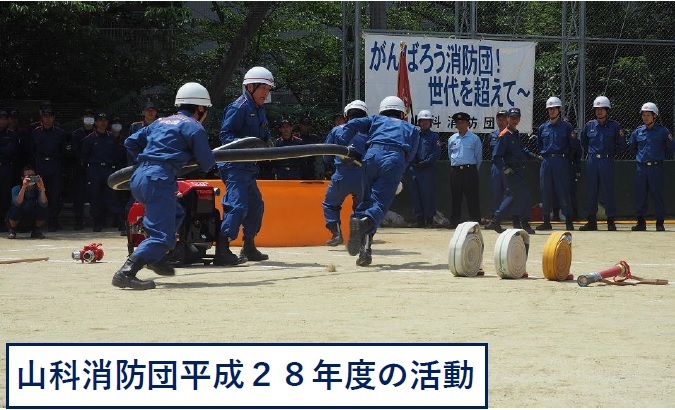 消防団の活動タイトル