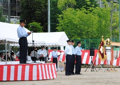 団長訓示