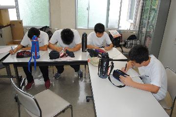 確認テストをしました。