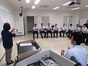 手話講座での様子