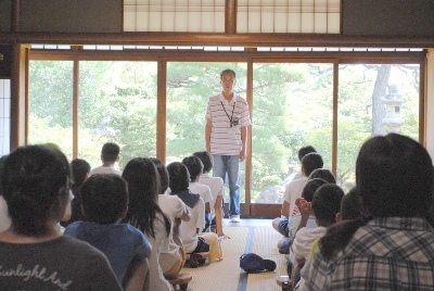 角村代表幹事の挨拶