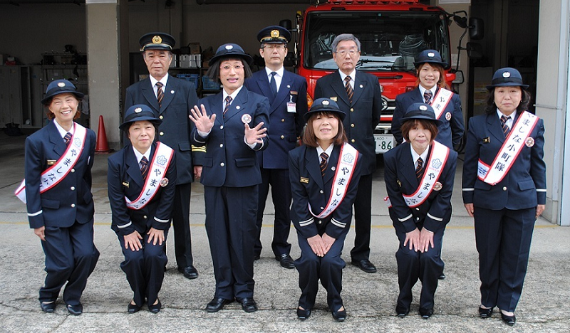 やましな小町隊，始動！