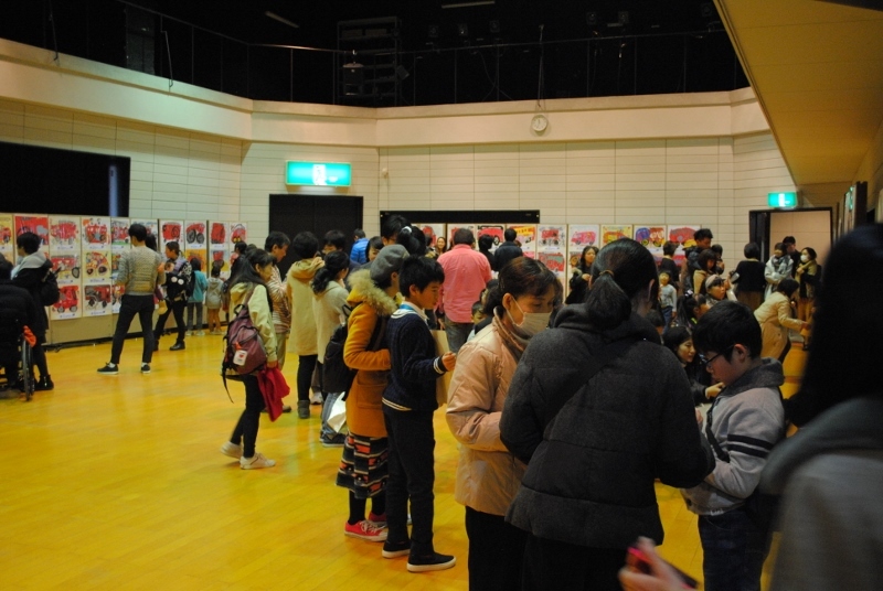 展示会場（創造活動室）の様子