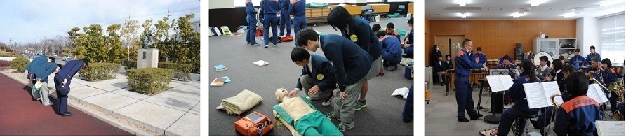 消防学校での様子