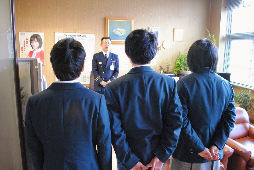 署長のお話し