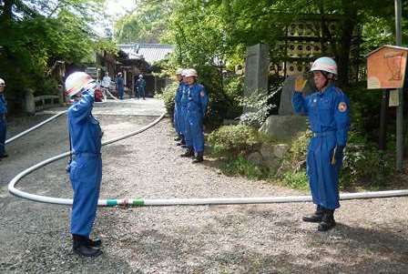 統括指揮の副団長から団長への報告