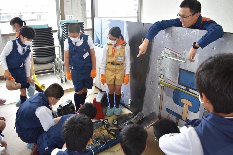 上から落ちてきた物を取り除くとまた新たな発見が
