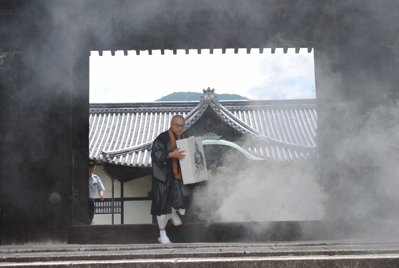 自衛消防隊による搬出