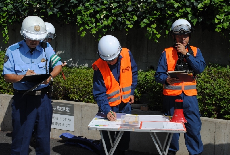 警察官との情報共有