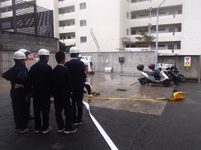 ホース延長訓練