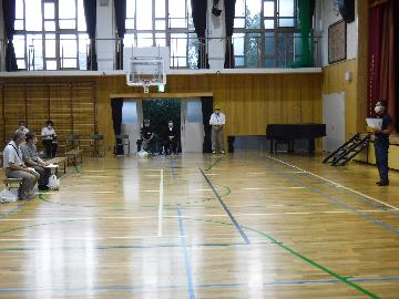 消防署による訓練課題の解説