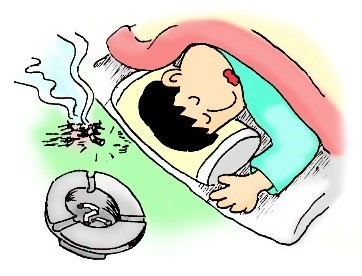 たばこ火災