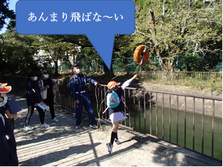 救助ふかん投入訓練