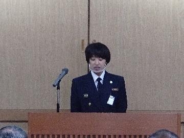 発表の様子