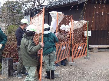 バリカー設置