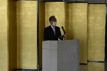 光澤代表幹事の式辞