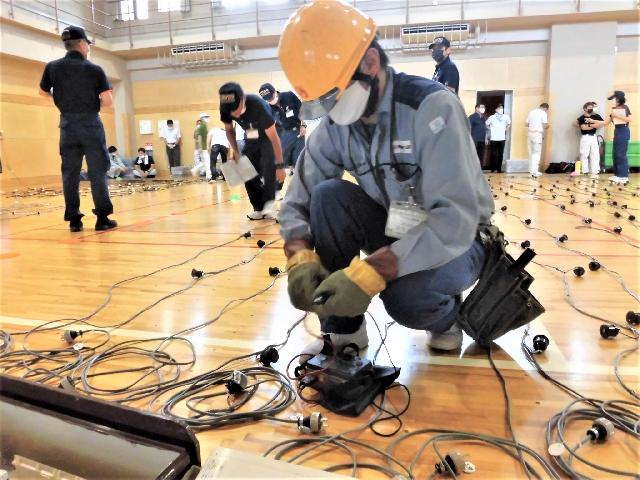 祇園祭電気配線検査・関西電力送配電