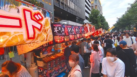 祇園祭・露店指導