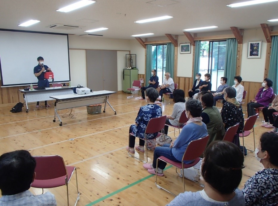 AEDの知識についての指導状況
