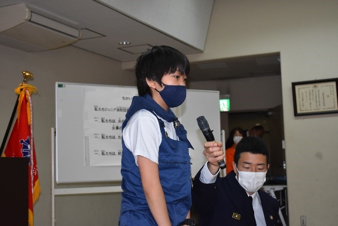 退団員への贈る言葉