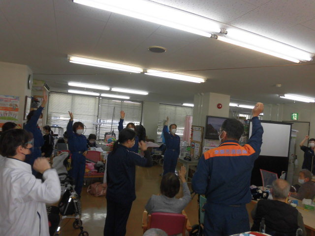 体操も一緒に