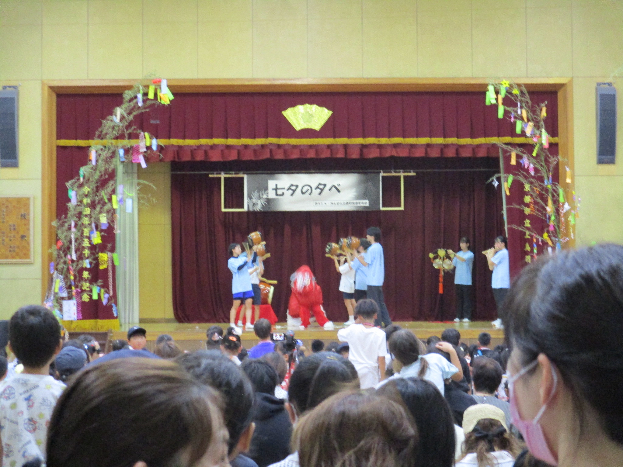 七夕祭りの様子